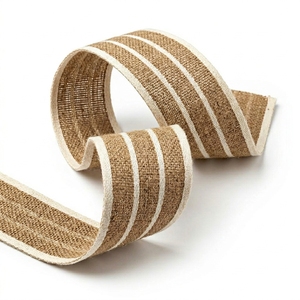 Cinta Decorativa de Yute Natural de 25 mm de Neelkamal Industries para Envolver Regalos y Empaquetar - Product Image 6