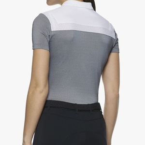 Chemise de compétition équestre de haute qualité, extensible dans 4 directions, en tissu technique doux au toucher, idéale pour la compétition et les spectacles. - Product Image 4