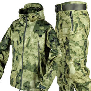Vente chaude Combinaison tactique à multiples poches en softshell personnalisable camouflage pour hommes Uniformes de travail de qualité Fabricants d'uniformes cargo - Product Image 2