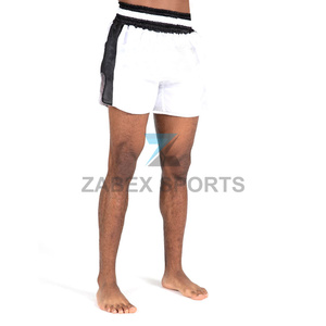 Pantalones Cortos de Muay Thai y MMA ZABEX SPORTS con Logotipo Personalizado, Ligeros, Transpirables, Duraderos, de Secado Rápido, Tela de Poliéster, Unisex para Adultos - Product Image 1