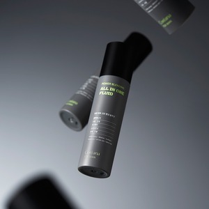 Korea K-Beauty Men's Moisturizer & Treatment 150ml Emulsion with Niacinamide Adenosine Caffeine-Power <b>Blending</b> All in One Fluid - Product Image 3