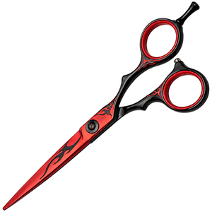 Low MOQ 5.5 Inch Professional <b>Hair</b> Scissors Latest Design Stainless Steel Sharp Blade Barber Salon <b>Styling</b> <b>Tools</b> OEM Supplier - Product Image 5