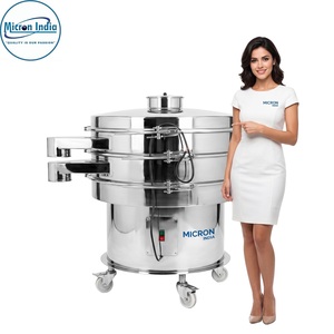 Máquina Cribadora Vibratoria Digital Automática de Acero Inoxidable Micron India, Equipo Industrial de Cribado de Polvo con PLC de Precisión para Papel - Product Image 6
