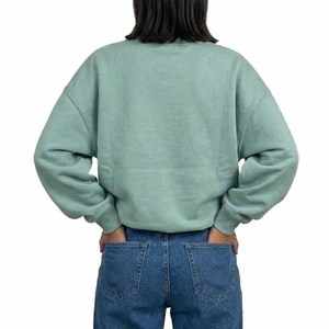 Sweat-shirt à capuche pour femme de haute qualité, personnalisé avec logo imprimé, épaules tombantes, coupe ample, éco-responsable, décontracté - Product Image 6