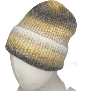 Nuevo Gorro de Punto Cálido con Degradado Personalizado de Alta Calidad, Diseño de Moda Arcoíris, Gorro de Invierno para Clima Frío, Gorro Jacquard - Product Image 6