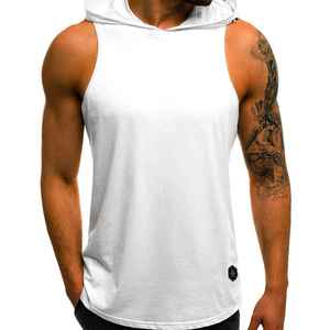 OEM Custom Logo <b>Men</b> Sport Shirt <b>Mesh</b> Running Sleeveless Stringer gym tank <b>top</b> <b>men</b> tank <b>top</b> - Product Image 2