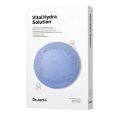 Dr. Jart+ Dermask Vital Hydra Solution Pack - Maschera Viso Idratante in Tessuto con Acido Ialuronico, Confezione da 5 Pezzi, 1 Confezione Scontata - Product Image 1