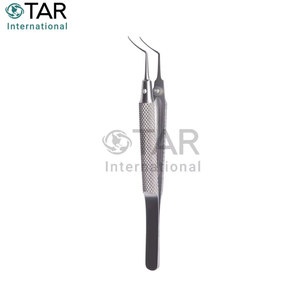 Pinces de Capsulorhexis de Qualité Supérieure, Instruments Chirurgicaux Ophtalmiques à Pointe Fine en Acier Inoxydable, Réutilisables - Product Image 2