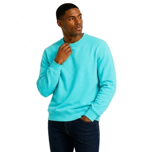 Custom <b>Men's</b> Fleece Sweatshirt OEM ODM Private Label Warm <b>Pullover</b> Manufacturer Factory Supplier - Product Image 5