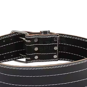 Ceinture de musculation en cuir véritable, ceinture de musculation robuste pour la musculation et le bodybuilding - Product Image 6