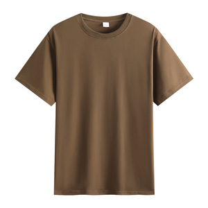 เสื้อยืดผู้ชายไซส์ใหญ่ ผลิตจากโรงงานในบังคลาเทศ ผ้าคอตตอนหวีอย่างดี คอกลม แขนสั้น สไตล์ลำลอง รับสกรีนโลโก้ เสื้อเปล่าแนวสตรีทแวร์ - Product Image 4