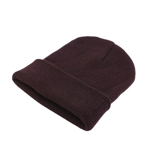 Bonnets en tricot unisexes solides pour l'hiver et l'automne - Product Image 4