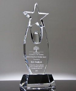 Trofeo de Acrílico Transparente Personalizado 2025 a Precio de Fábrica, Premio Moderno Grabado con Láser para Reconocimiento de Excelencia y Logros - Product Image 5