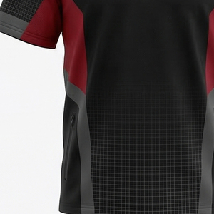 Camiseta Jersey de Lujo, Tacto Suave, Estilo Urbano, Tela Brillante, Corte Holgado, Diseño Personalizado, Alta Calidad, Secado Rápido, para Hombre - Product Image 2