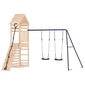 Set Giochi da Esterno in Legno Naturale e Blu con Altalene - Categoria Prodotti - Product Image 2