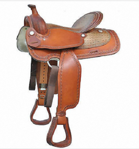 Silla de montar western de piel de cocodrilo Swamp Hide Pleasure USA, de liquidación, con calidad premium, al por mayor - Product Image 1