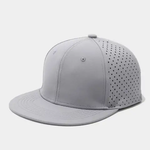 หมวกกอล์ฟผ้าฝ้ายแบบใหม่ 6 แผง ปรับขนาดได้ หมวกเบสบอล สกรีนโลโก้ได้ - Product Image 3