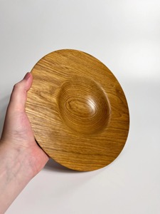 Plateau en bois de style professionnel, idéal pour servir les currys et les sauces, et pour une présentation élégante des aliments. Vaisselle durable en provenance d'Inde. - Product Image 6