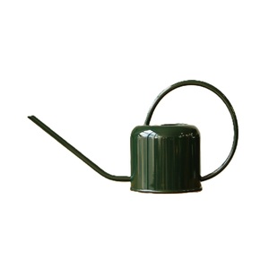 Arrosoir en métal forgé à la main, finition noire galvanisée, support pour pot de fleurs, pour la maison, le jardin extérieur, arrosoirs - Product Image 2