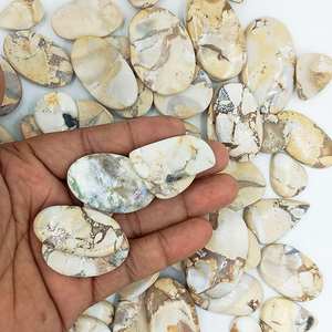 Cabujones de Jaspe Maligano Natural Multicolor, Formas Mixtas, Gemas Sueltas Pulimentadas para Fabricación de Joyería, Venta al por Mayor - Product Image 4