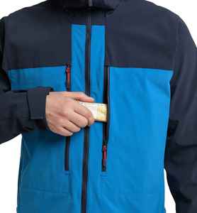 Chaqueta Bomber con Capucha Impermeable y Cortavientos para Hombre, de Secado Rápido, Transpirable, Anti-UV, Ecológica, de Nailon, con Cierre Completo, para Senderismo al Aire Libre - Product Image 3