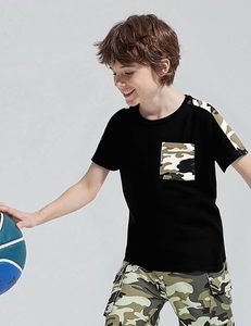 Camisetas Estampadas para Niños, Moda Casual para Niños y Niñas, Camiseta de Algodón, Proveedor de Ropa de Verano para Niños - Product Image 4