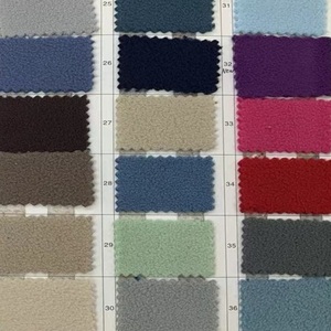 Tissu polaire moyen poids 220 g/m² 160 cm tricoté uni extensible pour usage extérieur en stock pour garçons et filles - Product Image 2