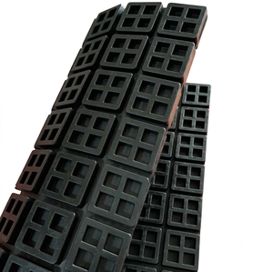 Alfombrilla de Goma Negra Antivibración, Alfombrilla Decorativa de Goma para Exteriores - Product Image 3