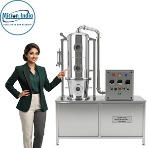 Secador de Lecho Fluido de Acero Inoxidable Micron India, Capacidad de 10 kg, Calentamiento Eléctrico de 12 kW, Soplador de 3000 W, 1 Año de Garantía, PLC de 250 kg - Product Image 3