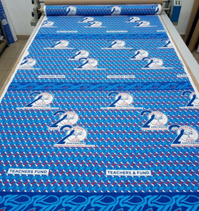 Tissu imprimé en coton africain de qualité supérieure pour la couture de vêtements de mode nigériens, tenues de cérémonie, uniformes d'église, décoration intérieure, OEM ODM - Product Image 3