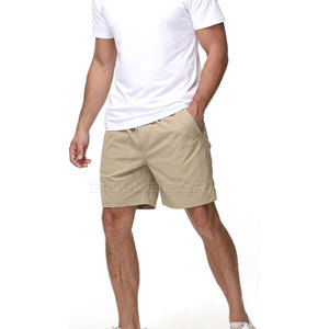 Shorts décontractés élégants pour hommes, en matière douce et unie, coupe facile, respirants, séchage rapide, design confortable pour la marche quotidienne - Product Image 3