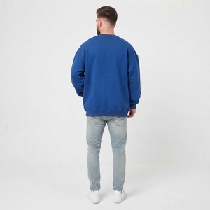 Sudadera Casual para Hombre HAWK EYE SPORTS, Nueva Moda Otoño, Forro Polar de 350g, Impermeable, Estampado, Hombros Caídos, Corte Regular, Cuello Alto - Product Image 6