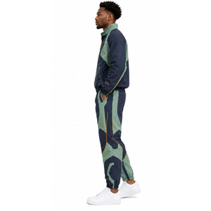 100% Cotton Printed Windbreaker Tracksuit Customized Colors Heavyweight Eco-Friendly Waterproof 2 Piece Zipper Jacket <b>Trouser</b> - Product Image 4