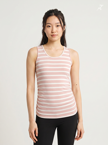 Camiseta sin mangas rosa con fruncido lateral Bmama para mujer, elástica, informal, para embarazo y maternidad, venta al por mayor - Product Image 2