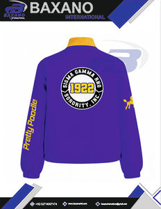 Chaqueta de Carreras de Sarga de Algodón Sigma Gamma Rho SGR para Mujer, Chaqueta de Motociclismo de Alto Rendimiento, Chaqueta de Motociclista de Alta Velocidad - Product Image 6