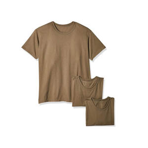 Camiseta de poliéster/algodón para hombre, camisetas duraderas, cómodas y elegantes, etiquetas de tamaño de impresión personalizadas, camisetas Oem de microfibra - Product Image 1