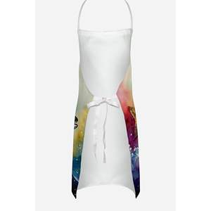 Delantal de trucha arcoíris multicolor grande, servidor de cocina Unisex para cocinar, hornear, manualidades, jardinería para adultos y Unisex - Product Image 4