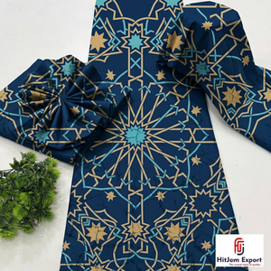 Custom Tanzania African Wax Print Twill 100 Cotton Lightweight <b>Fabric</b> Shirts Outdoor Dresses OEM ODM <b>Fabric</b> Manufacturer - Product Image 1