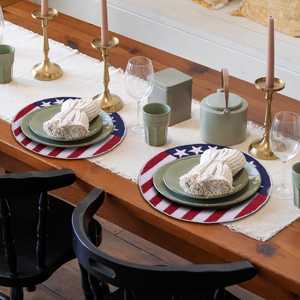 Elegant Decorative Beaded Embroidered <b>Placemats</b> Handmade <b>Table</b> Mats for <b>Dining</b> Room Kitchen Wedding Party and Festive Events - Product Image 2