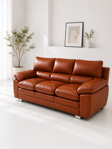Sofá Esmeralda de Lujo 321 CHICAGO, Conjunto de Sofás de 321 Plazas, Muebles Modernos para Sala de Estar, Apartamento, Hotel, Uso Personalizado, Cuero PU Premium - Product Image 2