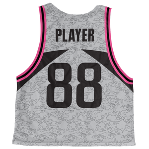 Chalecos de Lacrosse Reversibles Personalizados Ecológicos de Tela Inteligente de Secado Rápido y Ligera de Malla de Poliéster para Práctica de Equipos Masculinos - Product Image 4