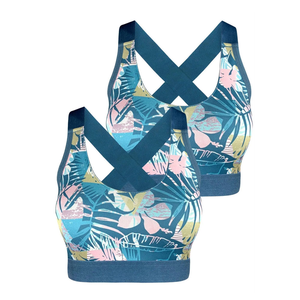 Wholesale High Support Women's Sports <b>Bra</b> for Yoga-Breathable Customizable Logo Front Position Fitness Wear - Product Image 1