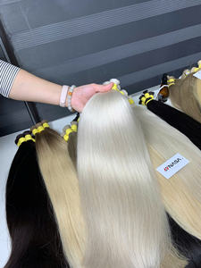 Extensiones de Cabello Liso Platino a Granel, Súper Doble Trama, 100% Cabello Vietnamita de Alta Calidad, Envío a Todo el Mundo, Precio de Fábrica - Product Image 2