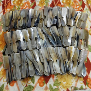 Premium Handcrafted Horn <b>Comb</b> <b>Wide</b> Tooth Hair Detangling <b>Comb</b> for Healthy Hair Care at Wholesale Price - Product Image 3