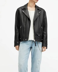 Veste en cuir de vachette résistante à l'eau de haute qualité pour hommes, couleur personnalisée, 100% cuir, veste en cuir pour hommes - Product Image 1
