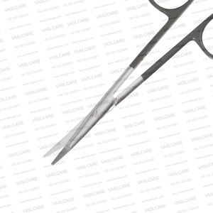 Tijeras Quirúrgicas Ragnell SuperCut con Hoja Serrada y Punta Redonda de 5″ (12.5cm) de Acero Inoxidable Vaslcare - Product Image 4