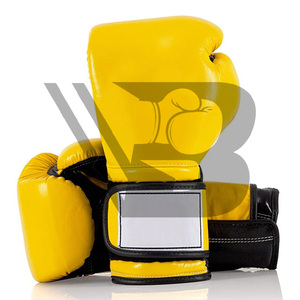 Guantes de Boxeo de Entrenamiento MMA con Logotipo Personalizado de la Mejor Calidad, Transpirables, de Material PU, que Absorben la Humedad, con Cierre y Colores Personalizados para Hombre - Product Image 5