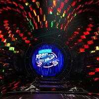P6.5 Écran de film LED transparent auto-adhésif Écran mural vidéo géant d'intérieur pour les magasins au Liban