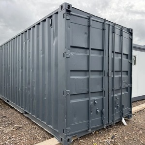 Conteneurs d'expédition résistants aux intempéries, conçus pour un stockage de marchandises 100 % sécurisé, transport robuste dans les entrepôts d'exportation et les ports maritimes - Product Image 1