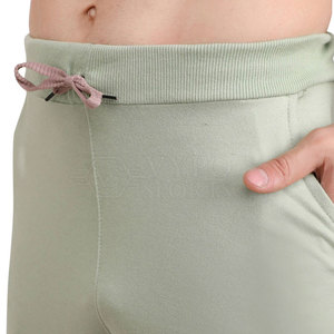 Pantalon de jogging décontracté mi-droit en toile de haute qualité, léger, avec cordon de serrage élastique réglable, confortable pour le quotidien - Product Image 6
